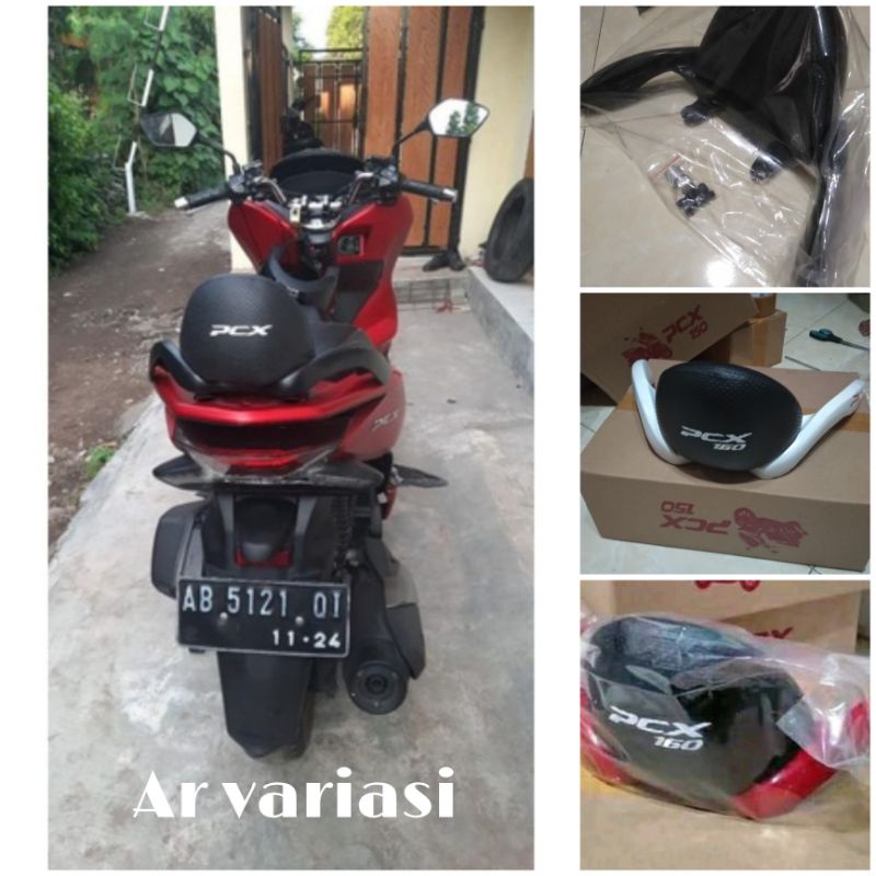SANDARAN JOK/SANDARAN TUMPUK HONDA PCX 160CC ABS CBS