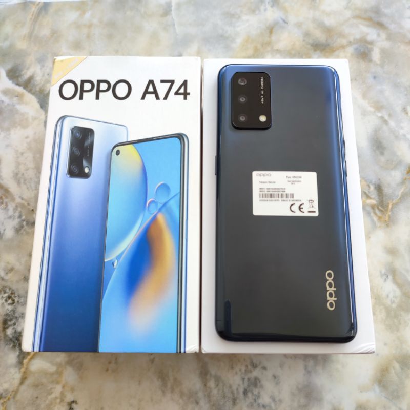 Oppo A74 6/128 ram 6 internal 128 Gb seken mulus