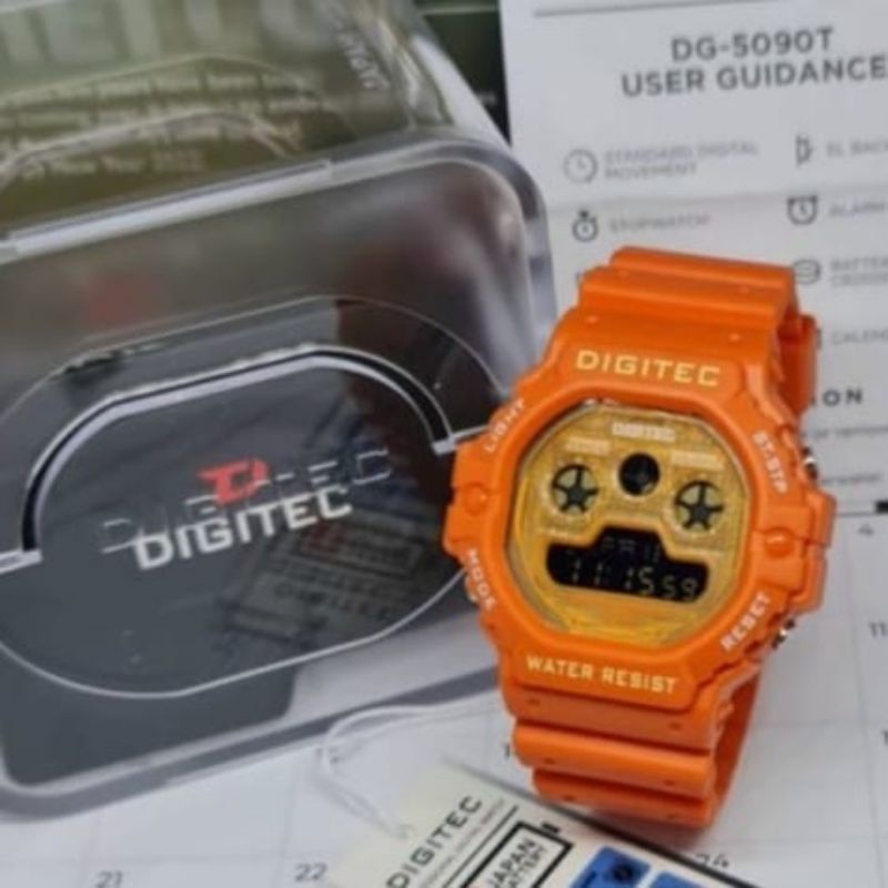 TERVIRAL DIGITEC DG 5090 / DG-5090 / DG 3090 Watch Jam Tangan ORIGINAL