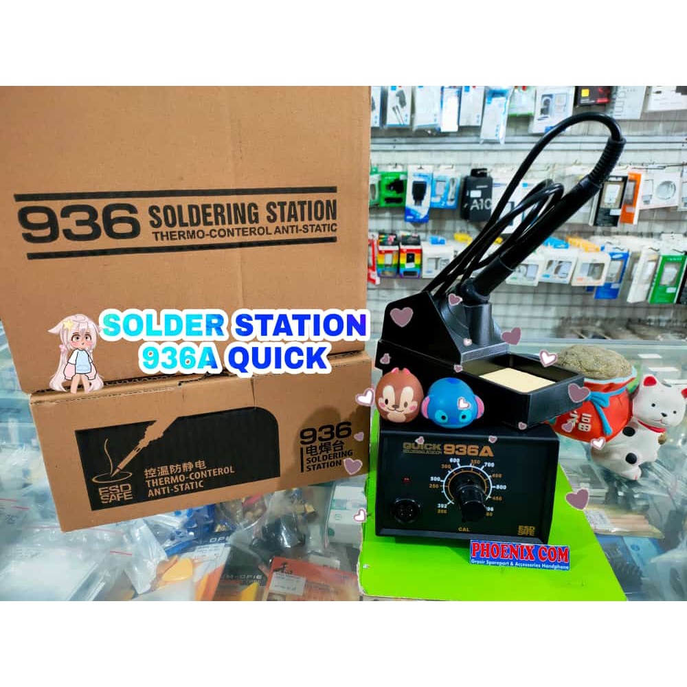 QUICK 936A ORIGINAL SOLDER STATION QUICK 936A ORIGIANL SOLDER TANGAN QUICK 936A