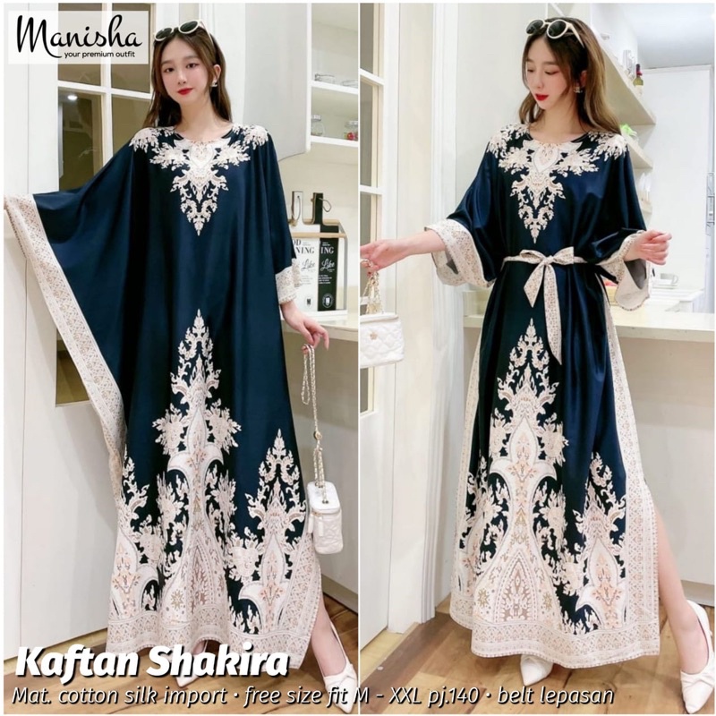 KAFTAN SHAKIRA - COTTON SILK IMPORT