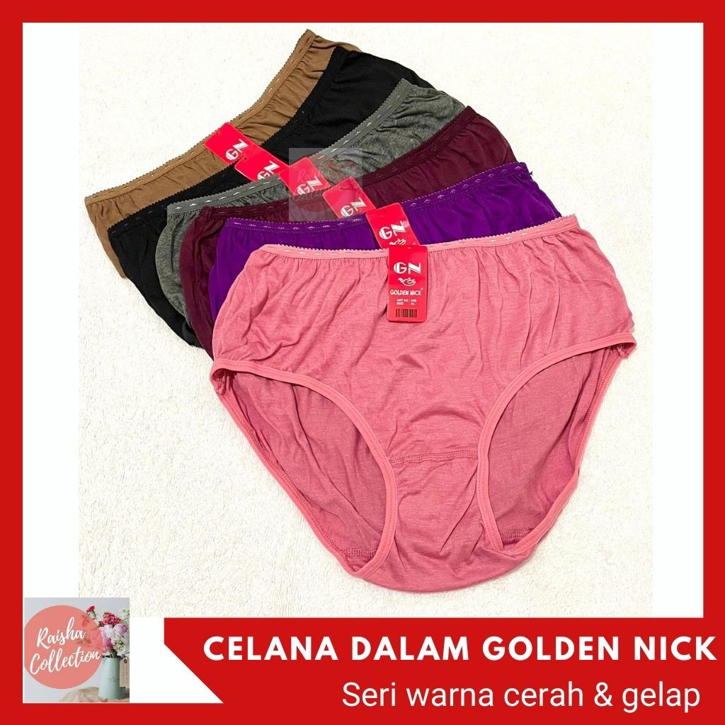 RC Golden Nick Cd Celana Dalam Wanita Golden Nick Warna Terang Dan Gelap