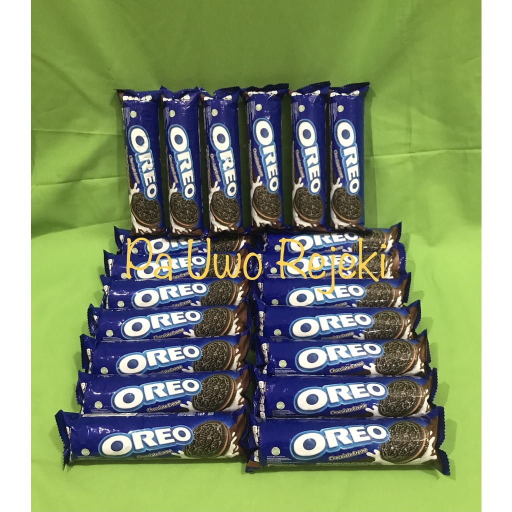 Jual OREO BISKUIT ROLL SANDWICH CHOCOLATE CREME 123,5 GRAM | Shopee ...