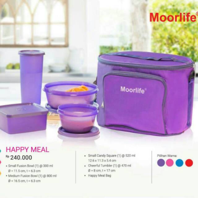 PROMO HAPPY MEAL MOORLIFE Rp.275.000