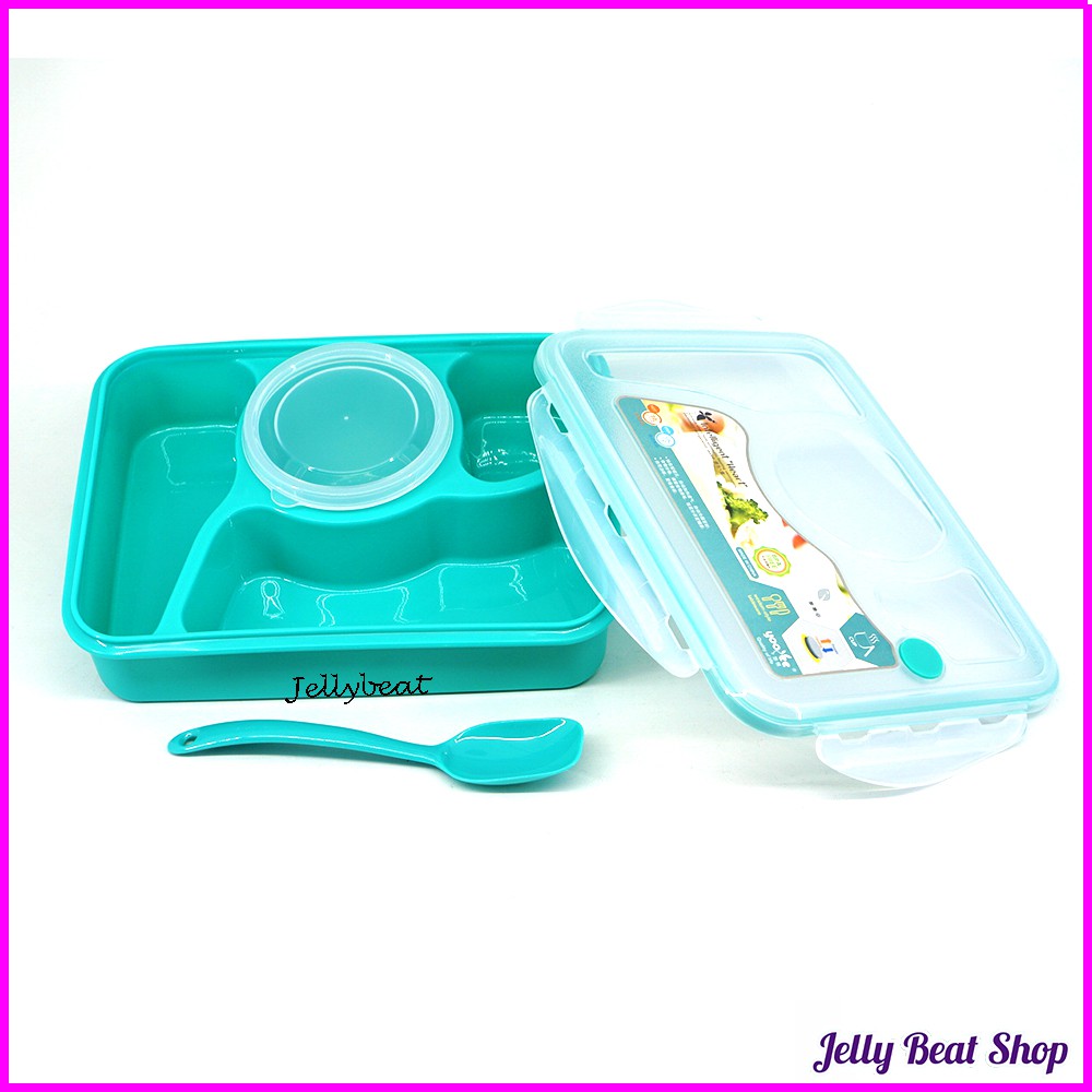 Lunch box 4 dan 5 sekat / tempat kotak makan soup sup