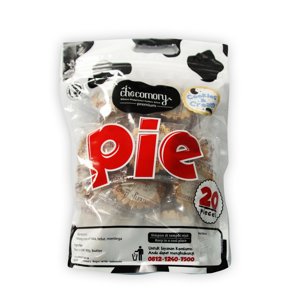 

UK-Chocomory Cookies & Cream Pie Isi 20 - 540 Gr x 1 Pc