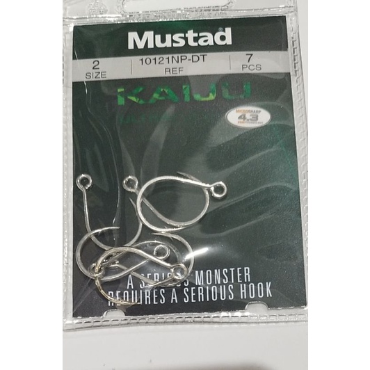 kail pancing mustad kaiju single hook 1012NP-DT