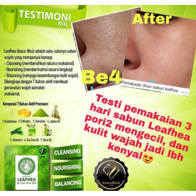 LEAFHEA GLUTA SOAP