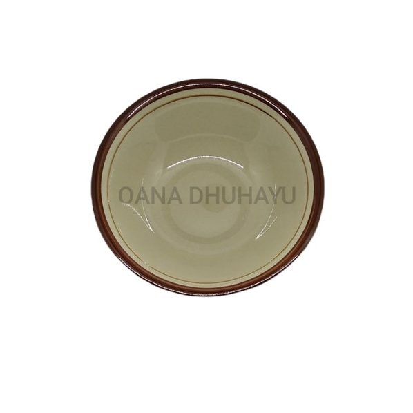 MANGKOK MAKAN BELING COKLAT 6 PCS MANGKOK MAKAN KERAMIK MANGKOK BELING KERAMIK