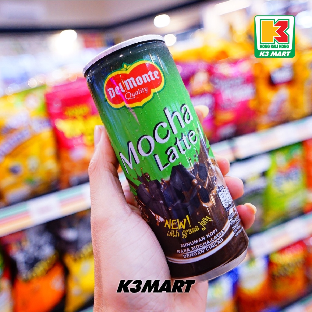 

Del Monte Can Mocha Latte With Grass Jelly 240ml