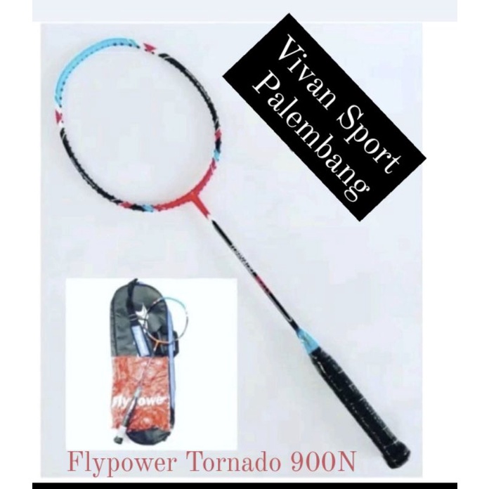 Raket Badminton Flypower Tornado 900N / Flypower Tornado 900 N Bonus Baju dan Tas