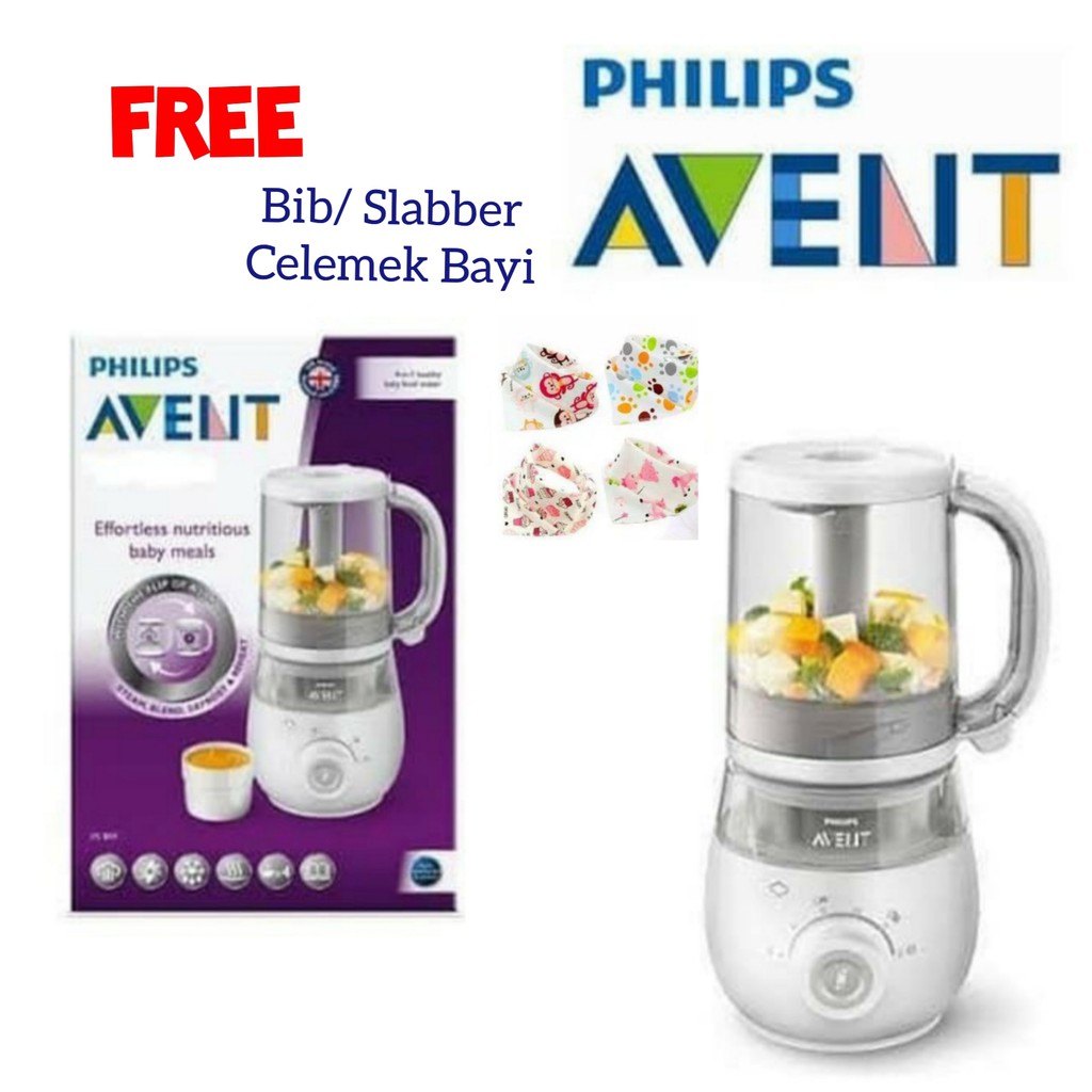 Philips Avent Blender 4in1 Steam Flip Blend Baby Food Processor Healthy