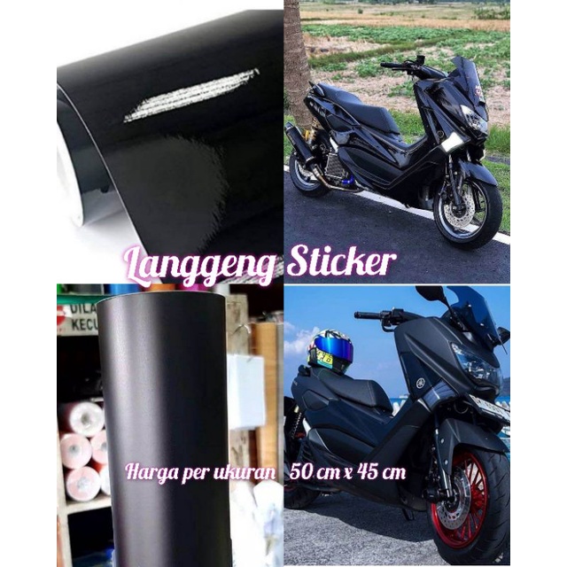 stiker skotlet motor hitam glossy skotlet hitam skotlet glossy hitam skotlet hitam gloss