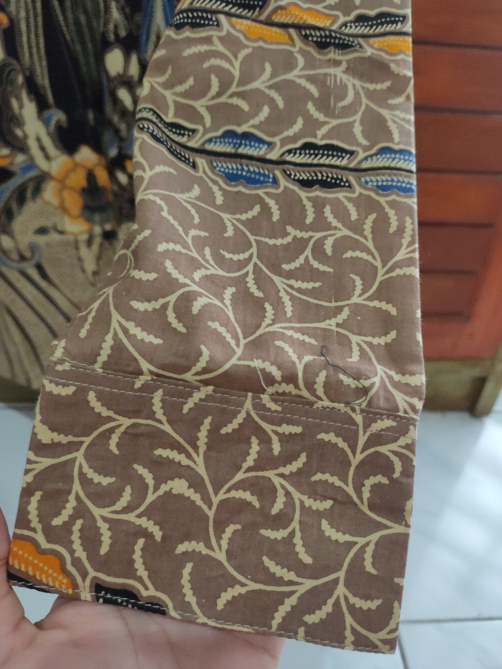 Jayanegara Cabut Kemeja Batik Pria Full Furing Katun Sragenan