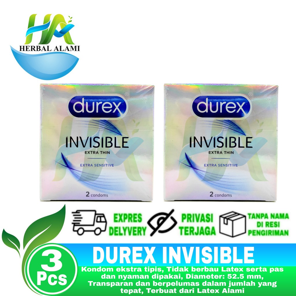 Kondom Sensitive Durex Invisible Extra Thin