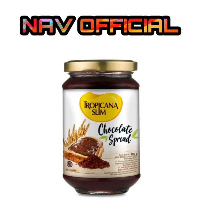 

Siap Kirim Tropicana Slim Jam Chocolate Selai 300Gr