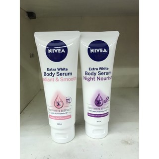 body serum nivea night nourish