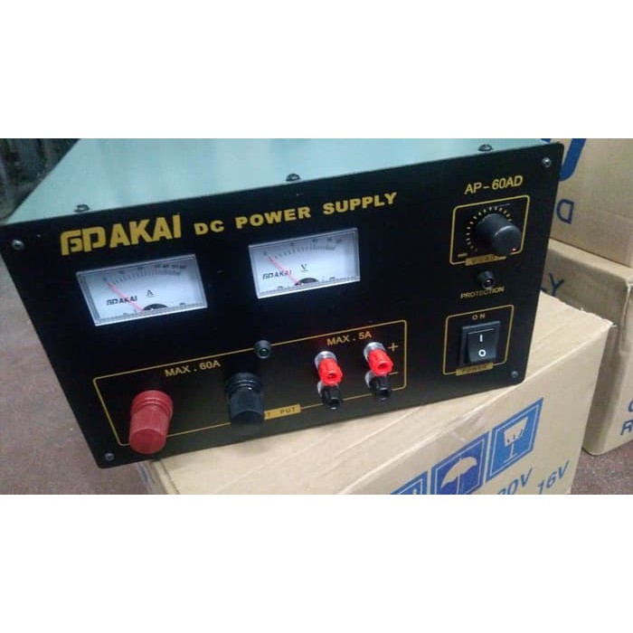 Power Supply GP Akai GP-60A DC 60A GP60A Dakai GPAKAI PAKAI PS GP-akai