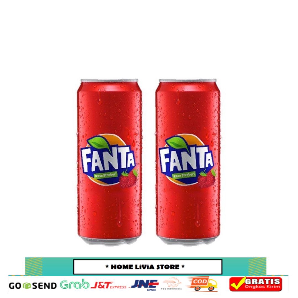 

Fanta Strawberry Sleek Can 2 x 330 mL