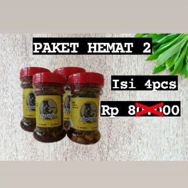 

OSENG KLOTOK / CUMI ASIN PAKET HEMAT 2 By Raja Klotok (Isi 4pcs)