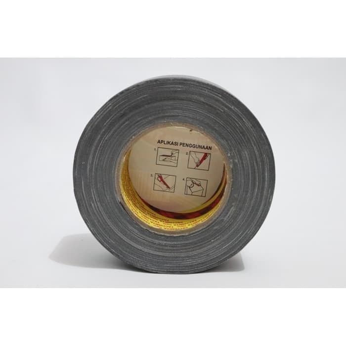 

Update Cloth Tape/Lakban Kain Warna Hitam Tachimita Berkualitas 2 Inch 40 M Trendi