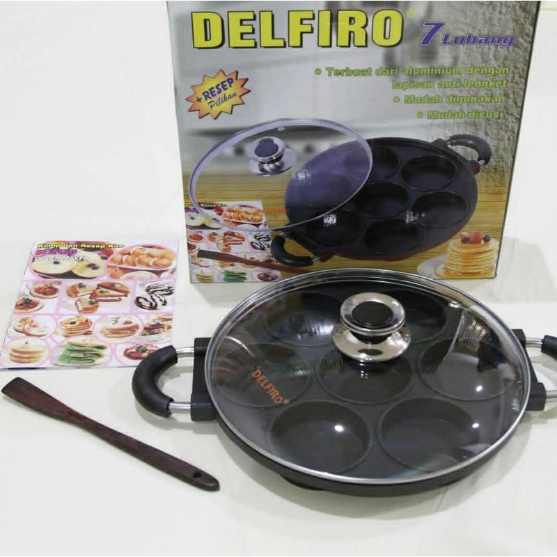 CETAKAN DELFIRO 7 LUBANG DATAR