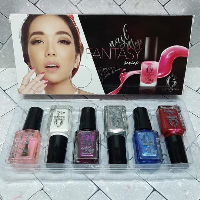 Madame Gie Nail Moji Fantasy Series Isi 6 Bpom Kode 167