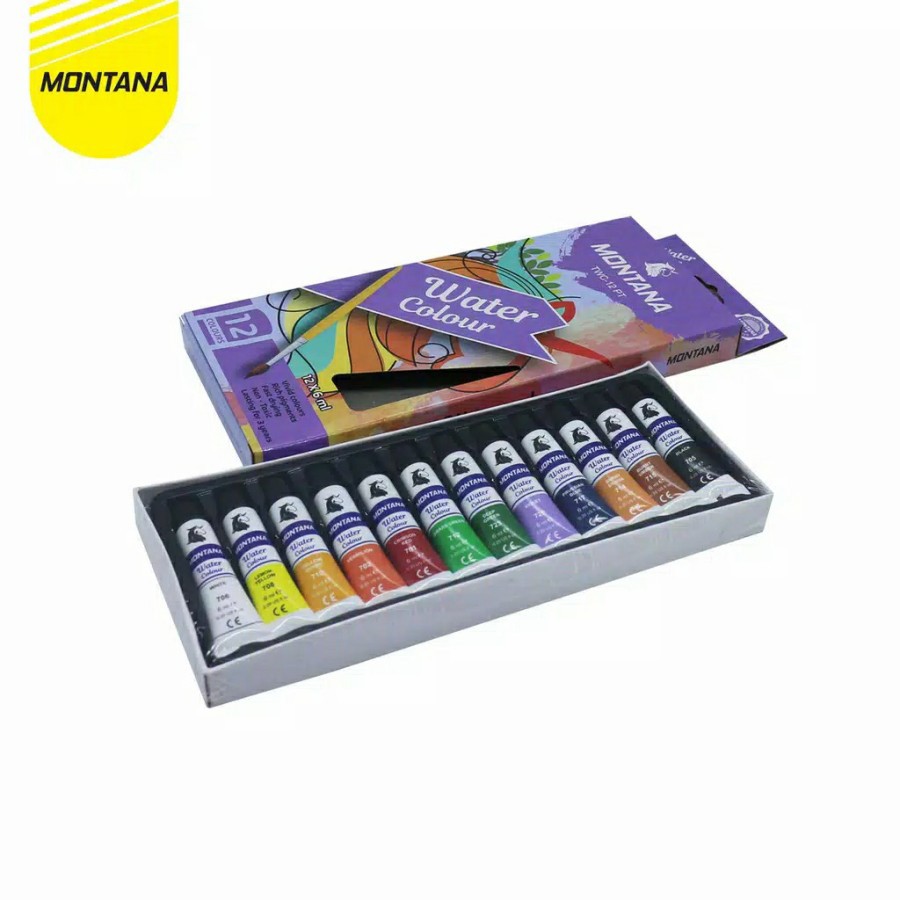 

Cat Air atau Cat Minyak MONTANA 12 WARNA Oil Water Colour CAT AIR