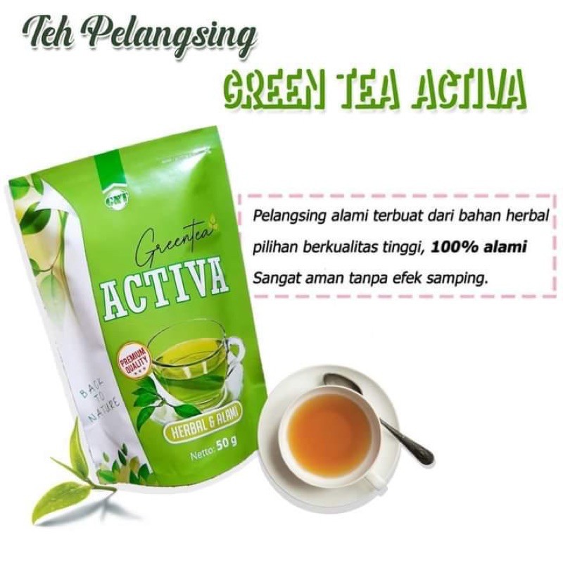 

Green Tea Activa - Teh pelangsing