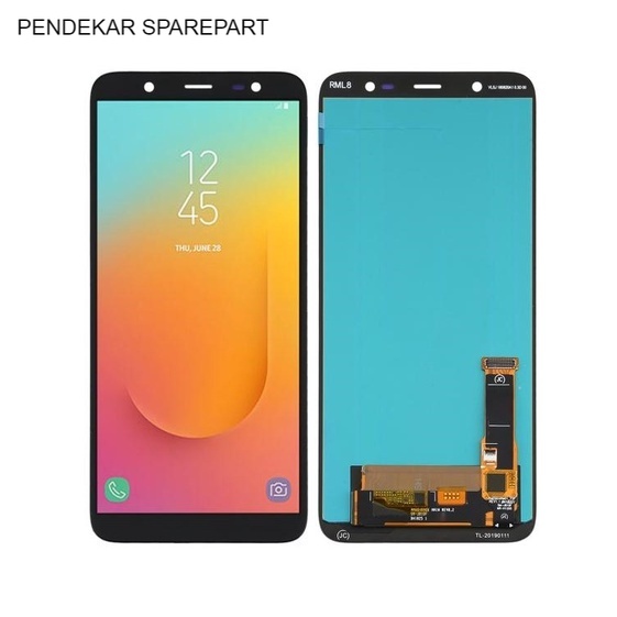LCD TOUCHSCREEN SAMSUNG J8 J810 j 8 2018 FULLSET LAYAR SENTUH OLED 2 FULL DISPLAY ORI OEM