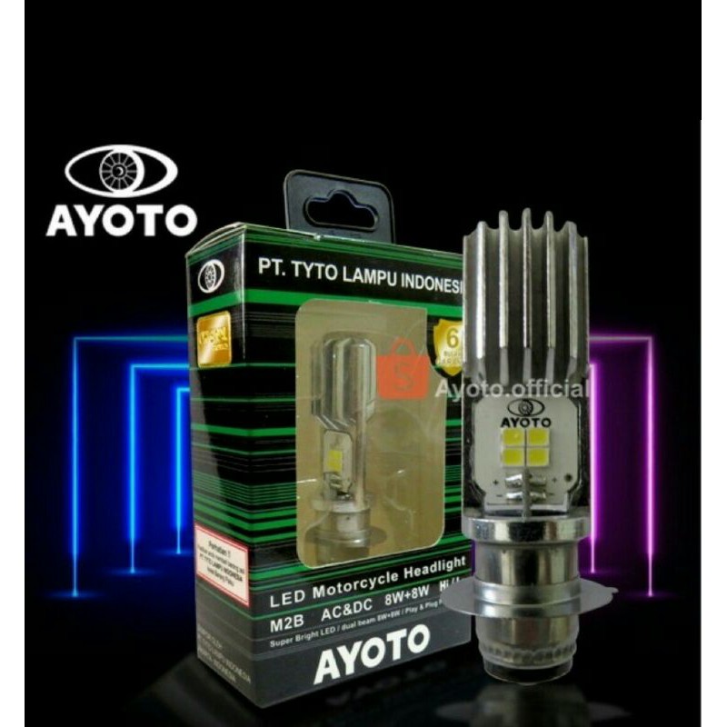BOHLAM LED AYOTO TYTO ( ORIGINAL ) ( BEBEK / MATIC )