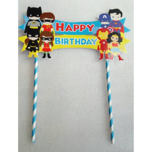 

Cake Topper Avenger 02