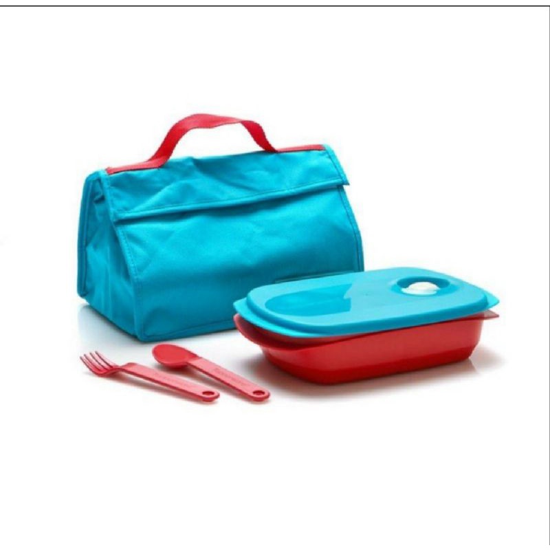 kotak makan tupperware byo lunch box set