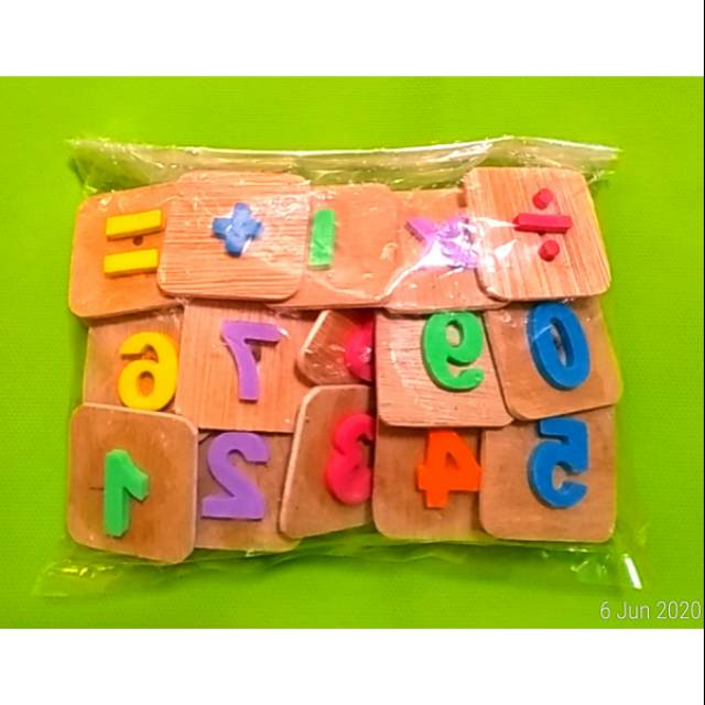 

Edufuntoys Mainan Edukasi Stamp Stempel Angka ( 15 buah )