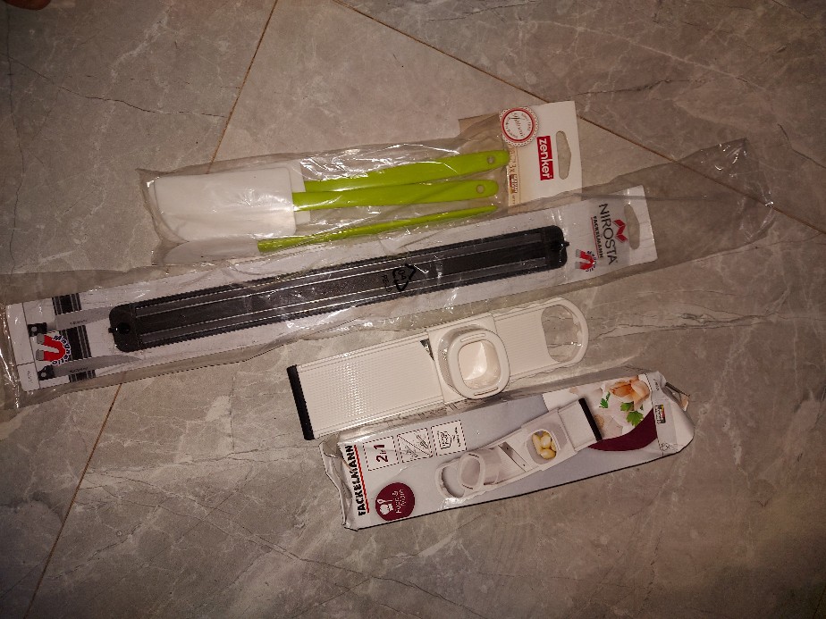 Baking Scraper Spatula Sodet 3 Pcs Zenker Dekorasi Kue Cake Maker