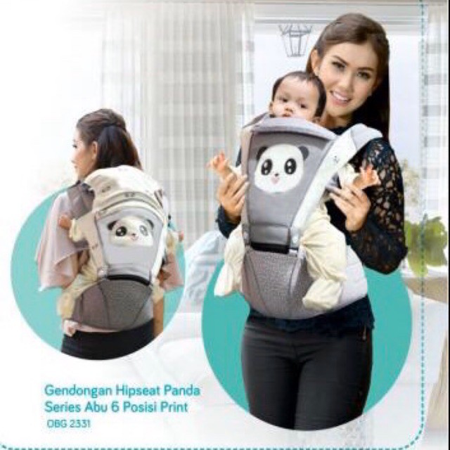 OMILAND-GENDONGAN HIPSEAT 6IN1 PANDA SERIES GENDONGAN MURAH OBG 2331