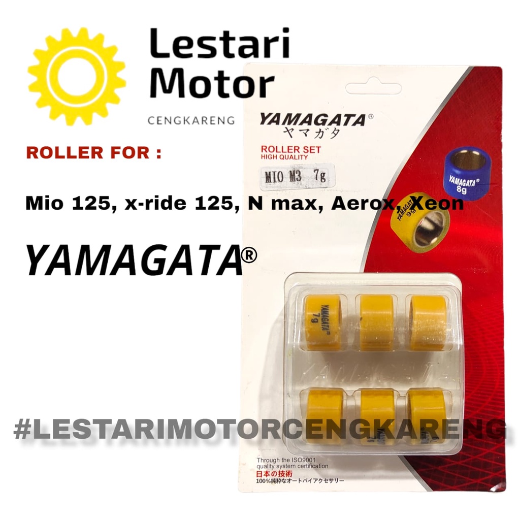 ROLLER RACING YAMAHA NMAX LEXI MIO M3 125 GT 125 AEROX XEON YAMAGATA