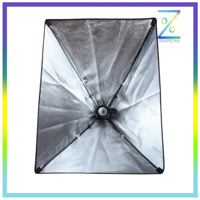 TaffSTUDIO Payung Softbox Reflektor 50x70cm E27 Single Lamp Socket - C