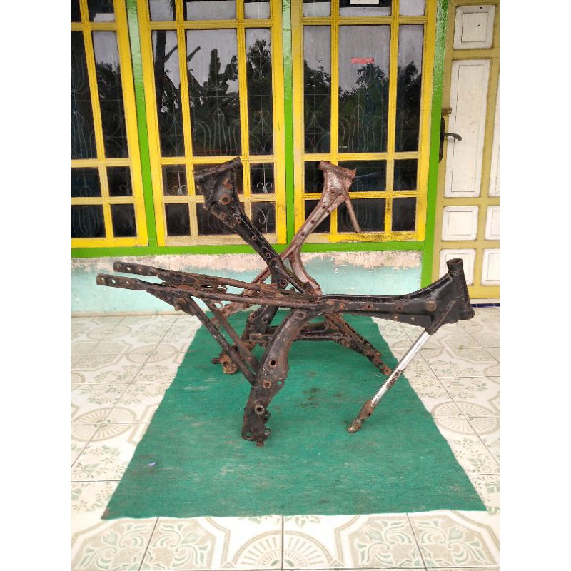 rangka gl100 cb100n original sasis honda cb100n original frame cb100n original