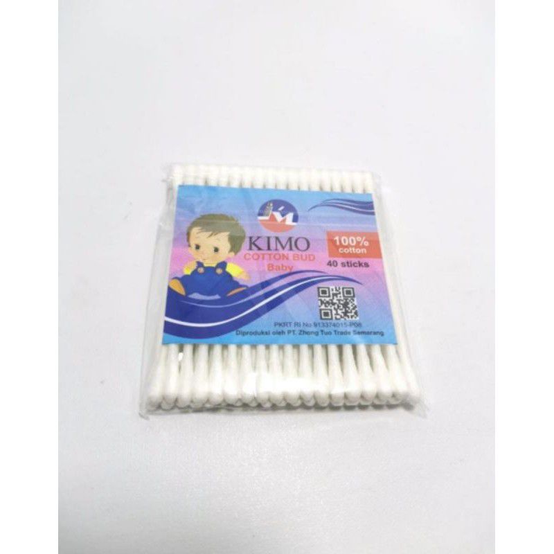 COTTON BUD MURAH 40PCS PEMBERSIH TELINGA KOREK KUPING (COTTON BUD)