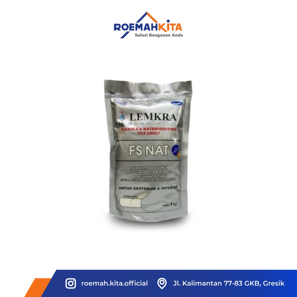 SEMEN NAT LEMKRA FS 1KG | Semen Pengisi Rongga NAT | Semen Nat