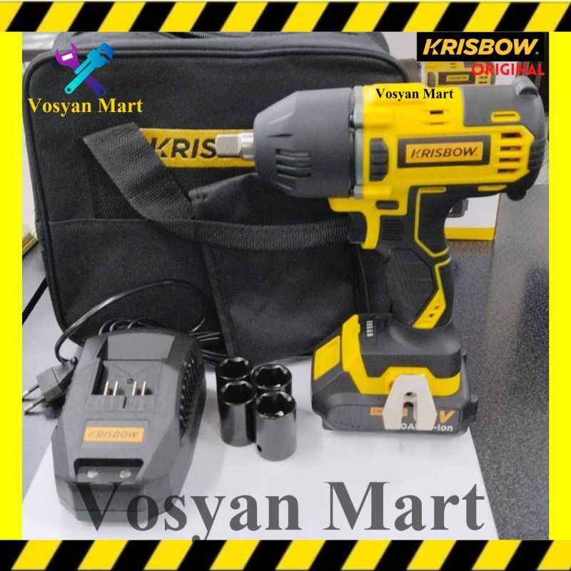 Jual Krisbow Impact Wrench Cordless 18 Volt Impact Wrench Krisbow