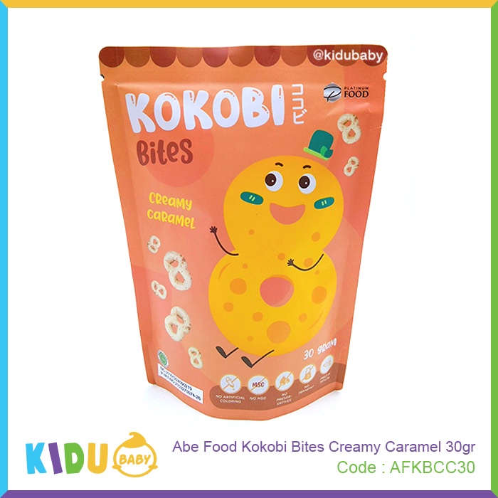 Snack Bayi &amp; Anak Abe Food Kokobi Bites Kidu Baby