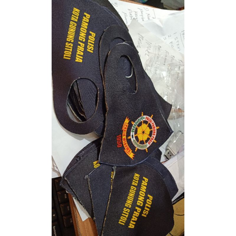 Masker Scuba Pol PP satpol pp