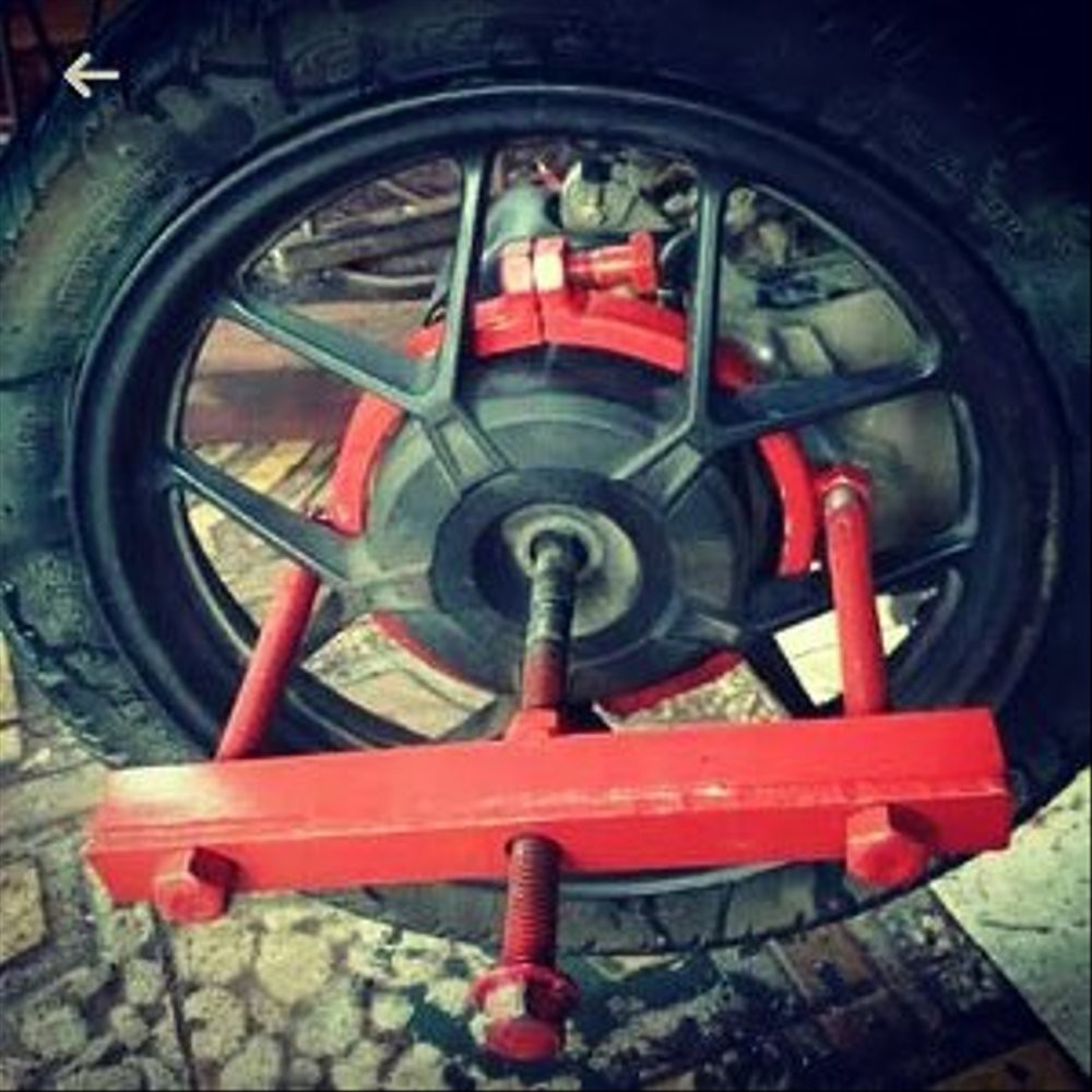 Treker Tromol Roda Belakang Matic