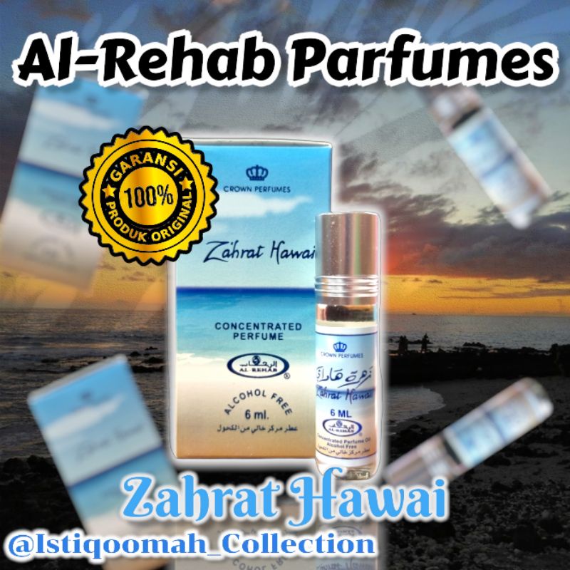 Parfume Unisex Zahrat Hawaii Original Al Rehab