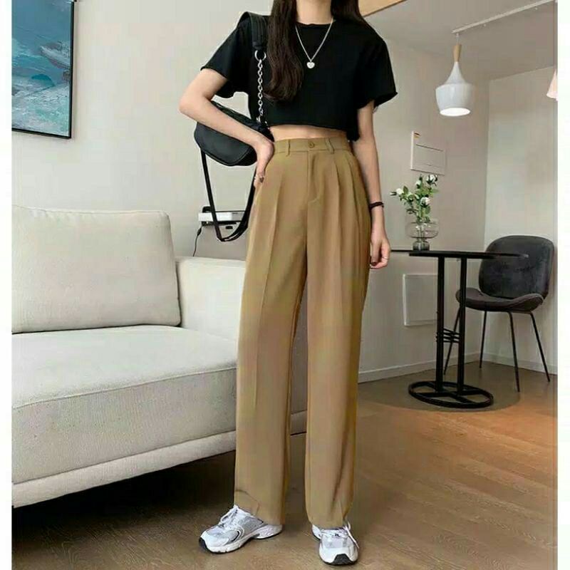 YORA PANTS KULOT PREMIUM // CELANA KULOT WANITA