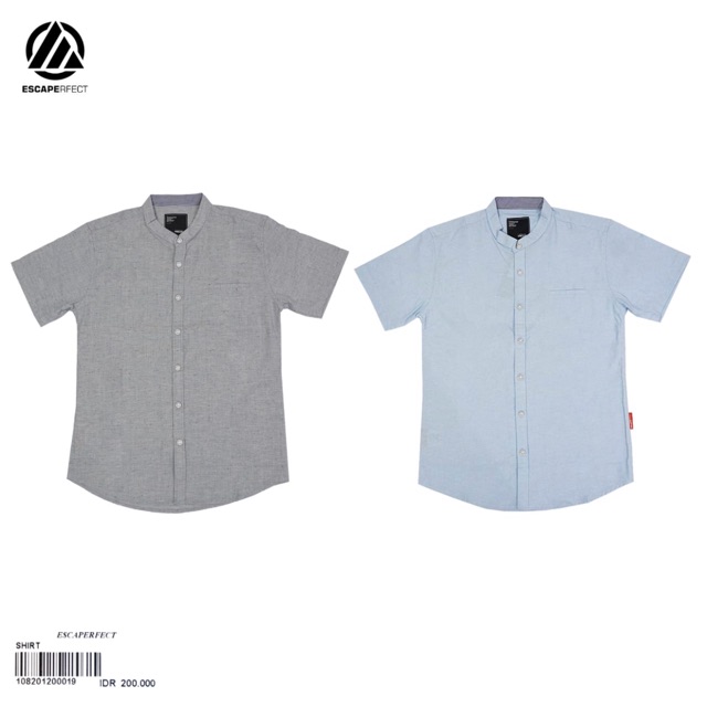 KEMEJA PENDEK CASUAL ||ORIGINAL BRAND||ESCAPERFECT