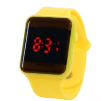 ✅COD [BBS] Jam Tangan Led Wanita Pria Rubber Digital Watch Murah Berkualitas