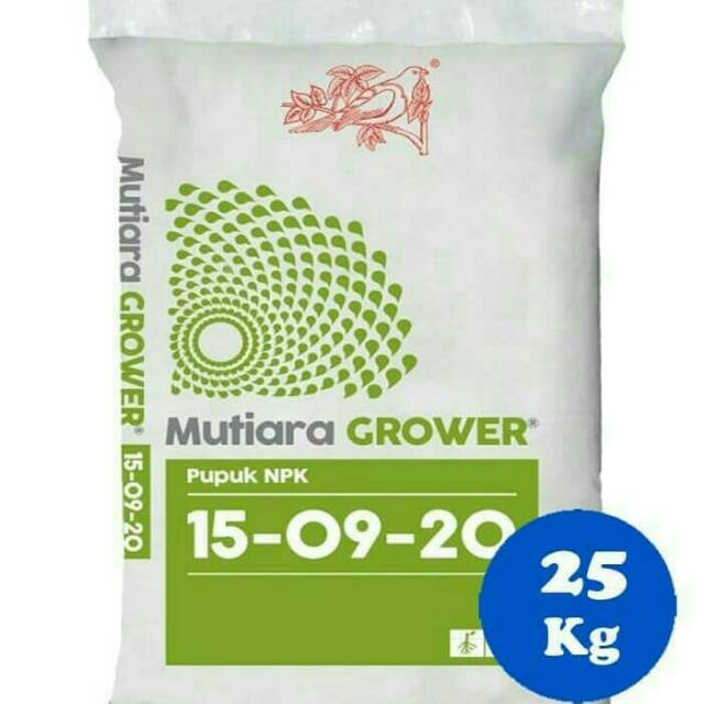 Pupuk NPK  mutiara Grower, Meroke mutiara Grower 25 kg